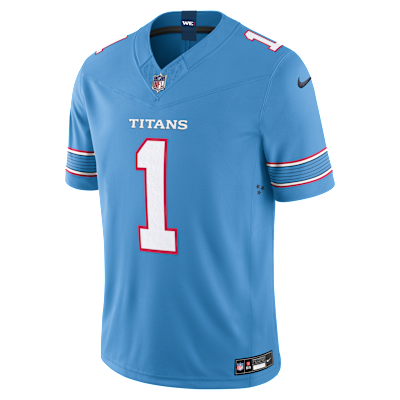 Cameron Ward Tennessee Titans Men's Nike Dri-FIT NFL Stitched